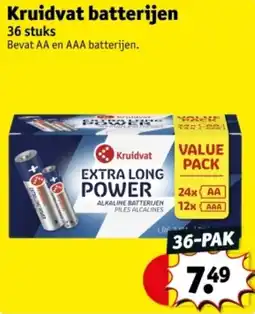 Kruidvat Kruidvat batterijen aanbieding