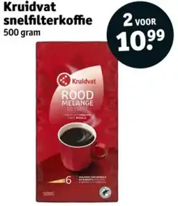 Kruidvat Kruidvat snelfilterkoffie aanbieding