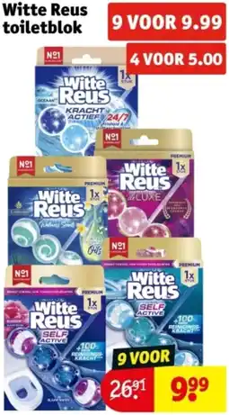 Kruidvat Witte Reus toiletblok aanbieding