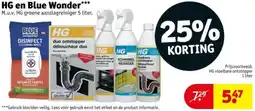 Kruidvat HG en Blue Wonder aanbieding