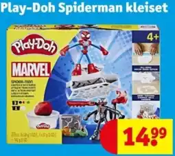 Kruidvat Play-Doh Spiderman kleiset aanbieding