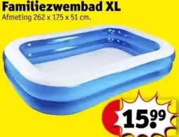Kruidvat Familiezwembad XL aanbieding