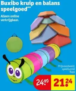 Kruidvat Buxibo kruip en balans speelgoed aanbieding