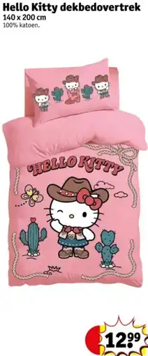 Kruidvat Hello Kitty dekbedovertrek aanbieding