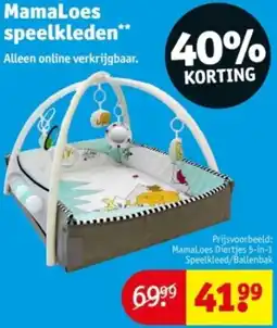 Kruidvat MamaLoes speelkleden aanbieding