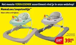 Kruidvat MamaLoes loopstoeltje aanbieding