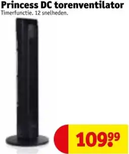 Kruidvat Princess DC torenventilator aanbieding