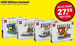 Kruidvat LEGO Editions bouwset aanbieding
