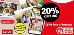 Kruidvat CEWE foto-afdrukken aanbieding