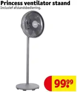 Kruidvat Princess ventilator staand aanbieding