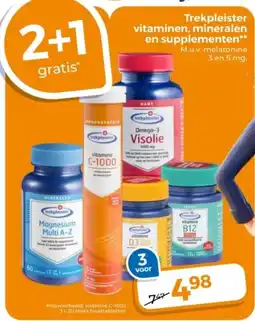 Trekpleister Trekpleister vitaminen, mineralen en supplementen aanbieding