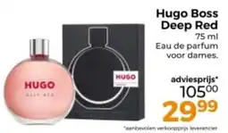 Trekpleister Hugo Boss Deep Red aanbieding