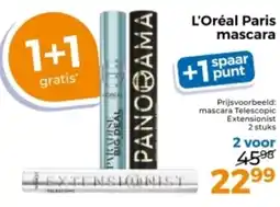 Trekpleister L'Oréal Paris mascara aanbieding