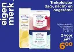 Trekpleister Trekpleister dag, nacht en oogcrème aanbieding