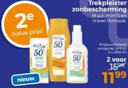 Trekpleister Trekpleister zonbescherming aanbieding
