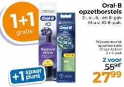 Trekpleister Oral-B opzetborstels aanbieding