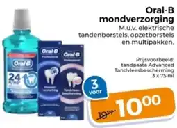 Trekpleister Oral-B mondverzorging aanbieding