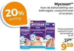 Trekpleister Mycosan aanbieding