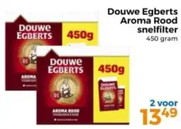Trekpleister Douwe Egberts Aroma Rood snelfilter aanbieding