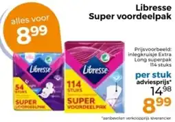 Trekpleister Libresse Super voordeelpak aanbieding