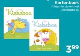 Trekpleister Kartonboek aanbieding
