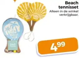 Trekpleister Beach tennisset aanbieding