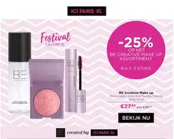 ICI Paris XL Be creative make up aanbieding