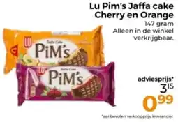 Trekpleister Lu Pim's Jaffa cake Cherry en Orange aanbieding
