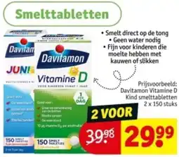 Kruidvat Smelttabletten aanbieding