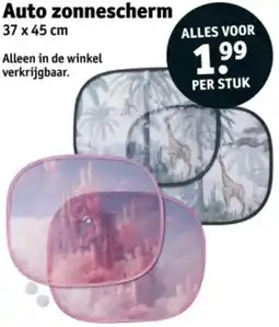 Kruidvat Auto zonnescherm aanbieding