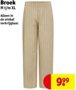 Kruidvat Broek aanbieding