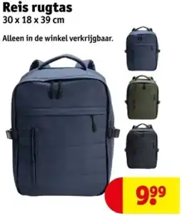 Kruidvat Reis rugtas aanbieding