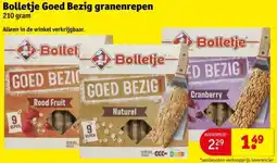 Kruidvat Bolletje Goed Bezig granenrepen aanbieding