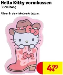 Kruidvat Hello Kitty vormkussen aanbieding