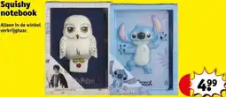 Kruidvat Squishy notebook aanbieding