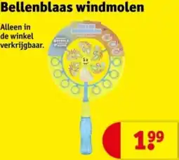 Kruidvat Bellenblaas windmolen aanbieding