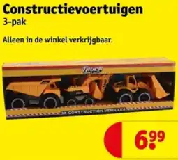 Kruidvat Constructievoertuigen aanbieding