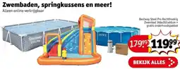 Kruidvat Zwembaden, springkussens en meer! aanbieding