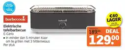 Albert Heijn Barbecook Elektrische tafelbarbecue E-Carlo aanbieding