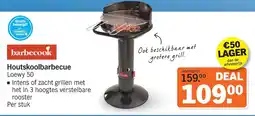 Albert Heijn Barbecook Houtskoolbarbecue Loewy 50 aanbieding