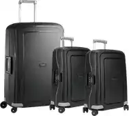 Coolblue Samsonite S'cure Spinner 75+55+55cm Black kofferset aanbieding