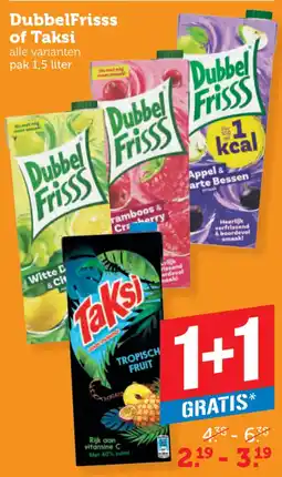 Coop DubbelFrisss of Taksi aanbieding