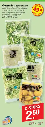 Coop Gesneden groenten aanbieding