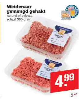 Coop Weidenaar gemengd gehakt aanbieding