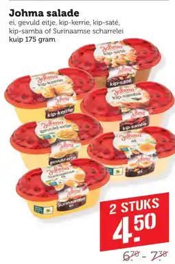Coop Johma salade aanbieding