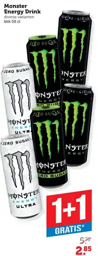 Coop Monster energy drink aanbieding
