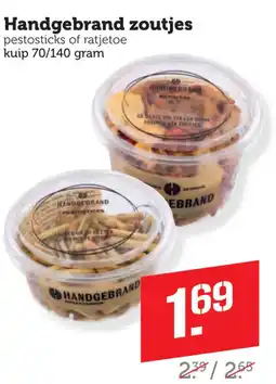 Coop Handgebrand zoutjes aanbieding