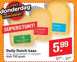 Coop Daily Dutch kaas aanbieding