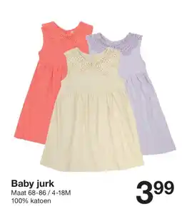 Zeeman Baby jurk aanbieding