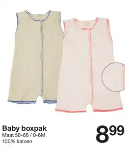 Zeeman Baby boxpak aanbieding